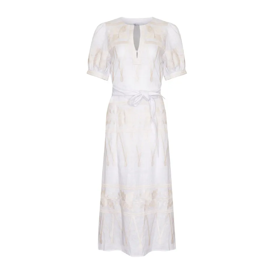 zoe kratzmann Dresses|Unify Dress-Porcelain Embroid