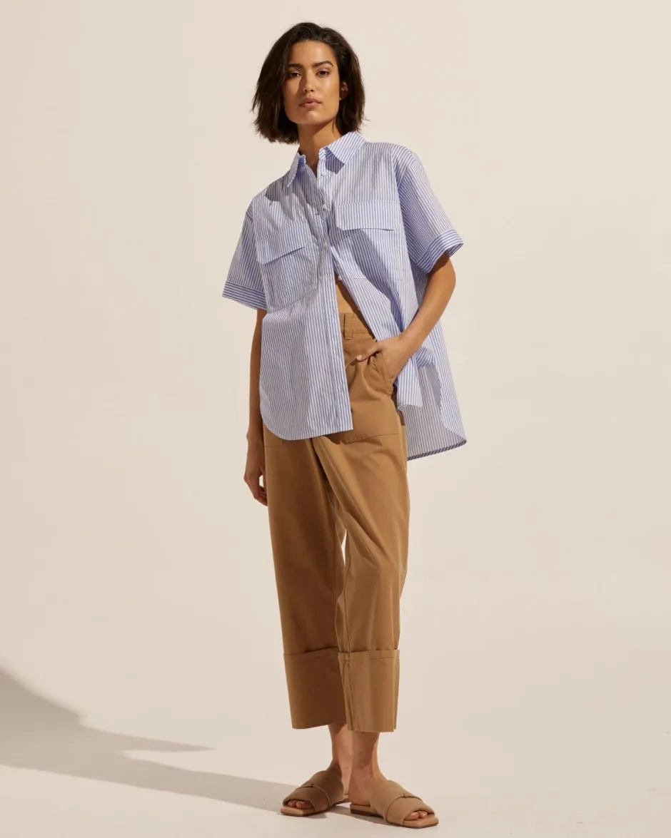 zoe kratzmann Tops|Unite Top-Ocean Stripe