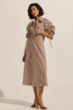 zoe kratzmann Dresses|Urge Dress-Cafe Stripe