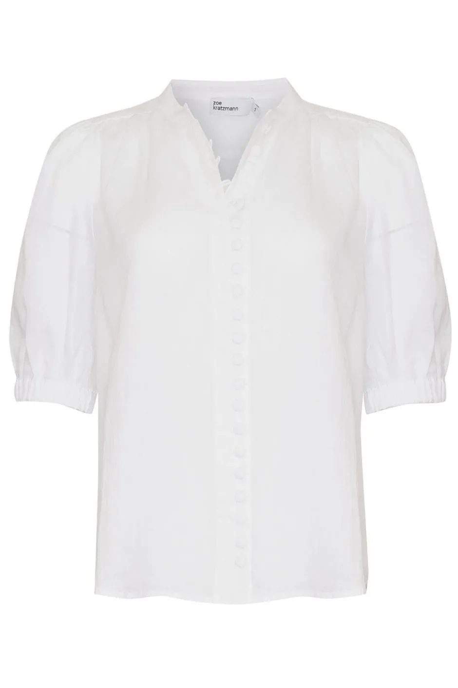 zoe kratzmann Tops|Virtue Top-Porcelain