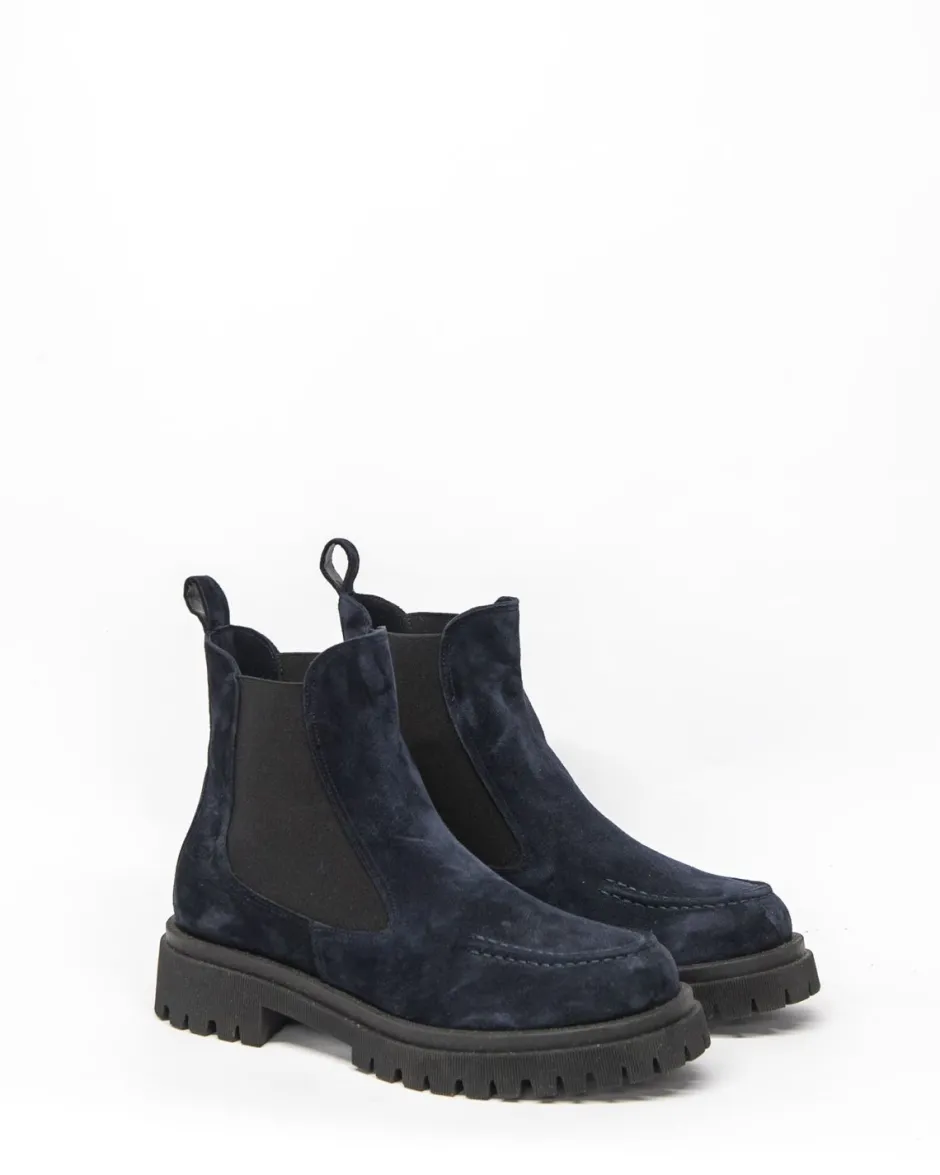 zoe kratzmann Boots|Vixen Boot-Blue Suede