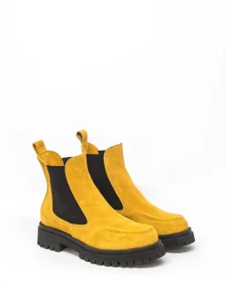 zoe kratzmann Boots|Vixen Boot-Mustard Suede