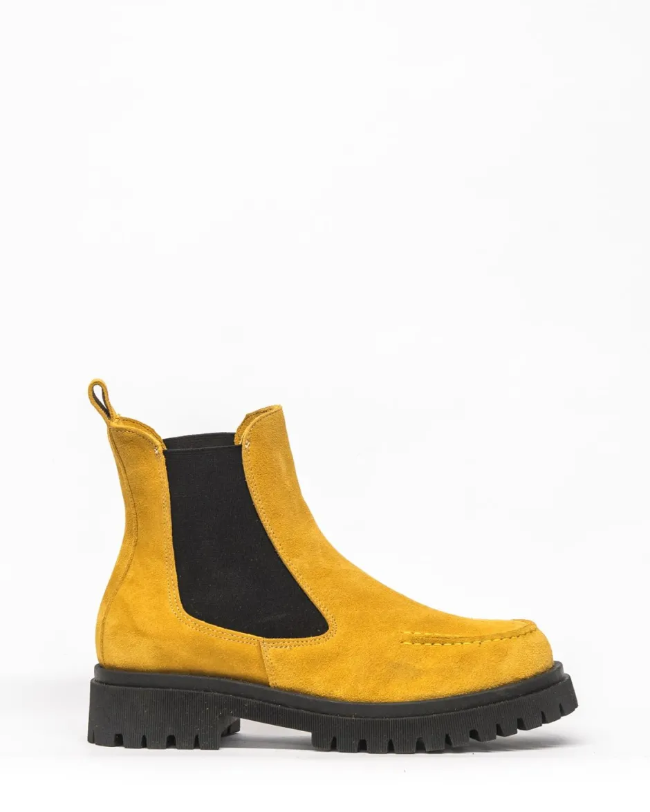 zoe kratzmann Boots|Vixen Boot-Mustard Suede