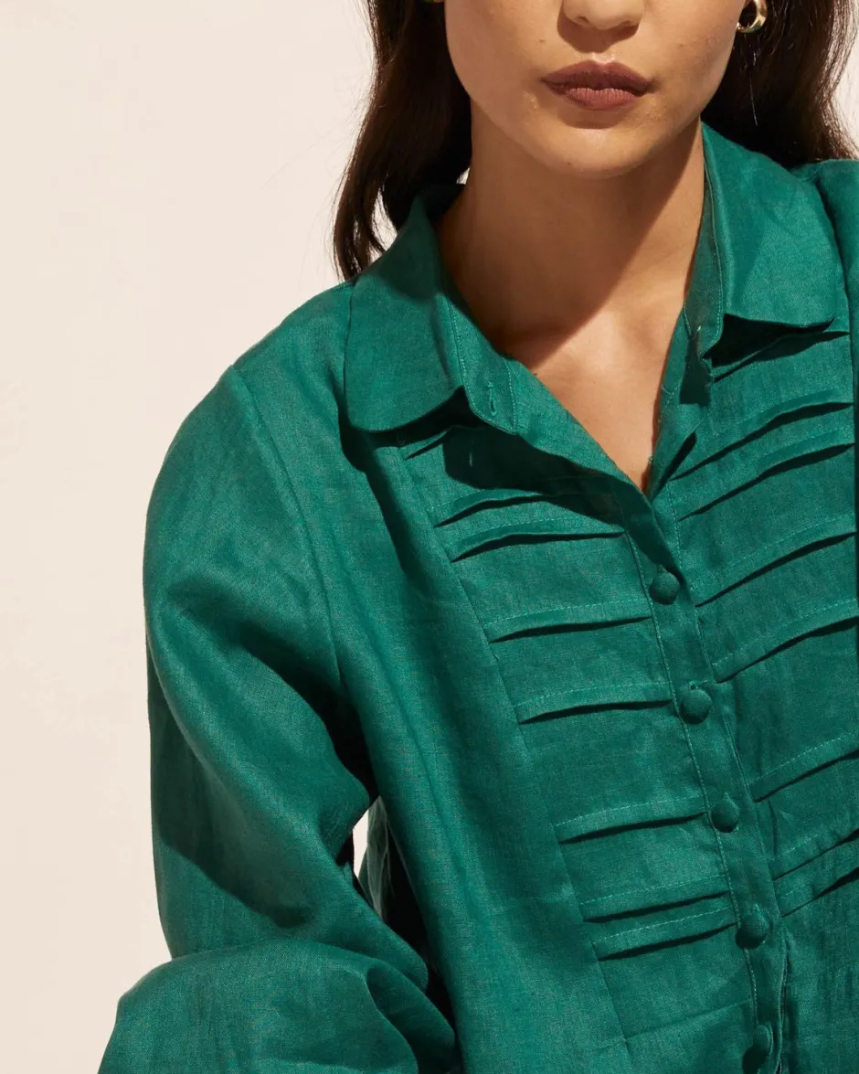 zoe kratzmann Tops|Voyage Top-Juniper
