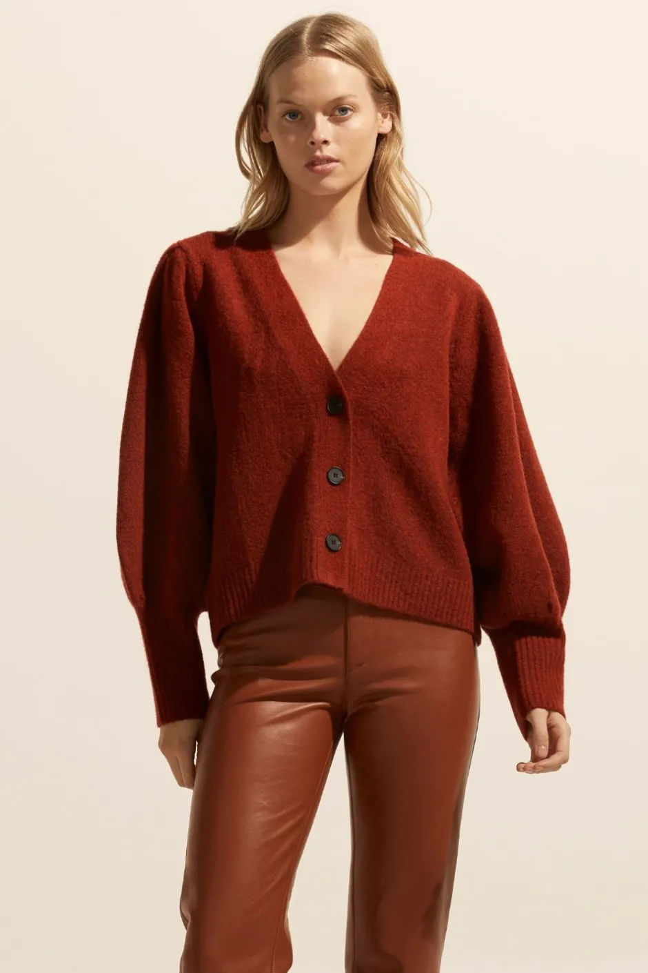 zoe kratzmann Knitwear|Wander Knit-Clay