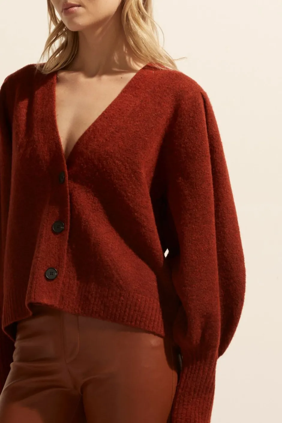 zoe kratzmann Knitwear|Wander Knit-Clay